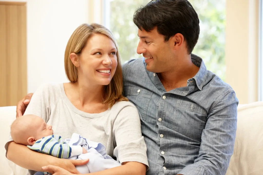 couple with baby used these Wealth-saving tips