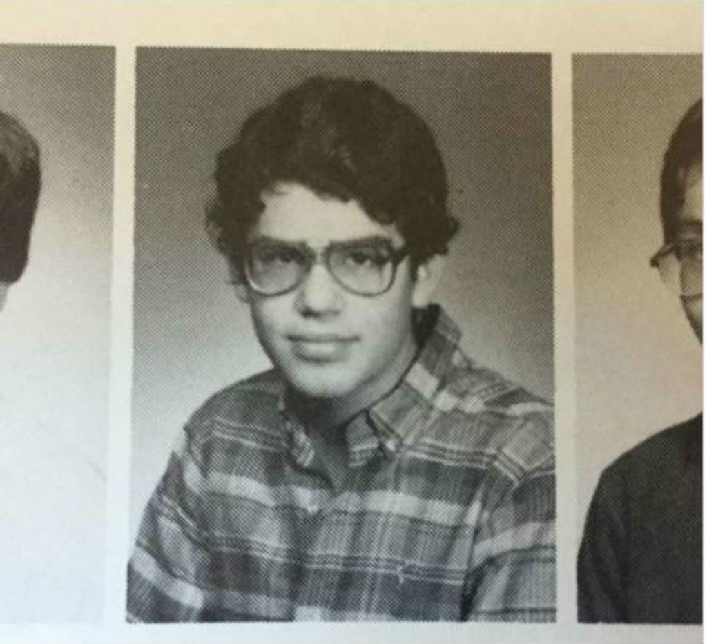 Andy Cohen yearbook photo
