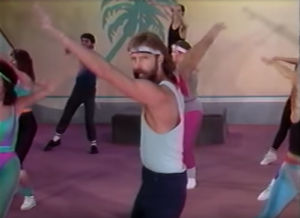 aerobic dance video men