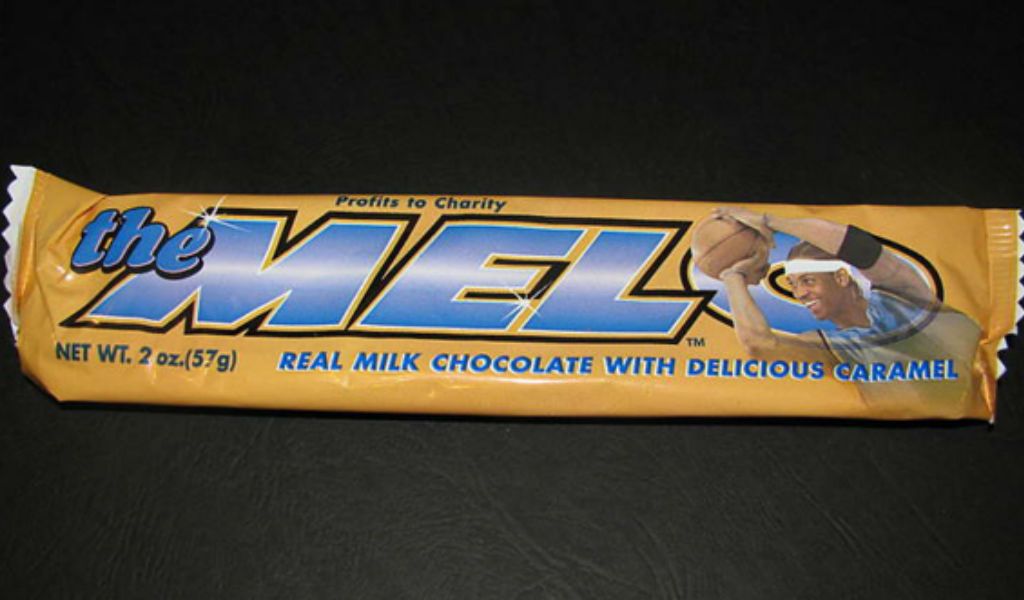 Carmelo Anthony's candy bar