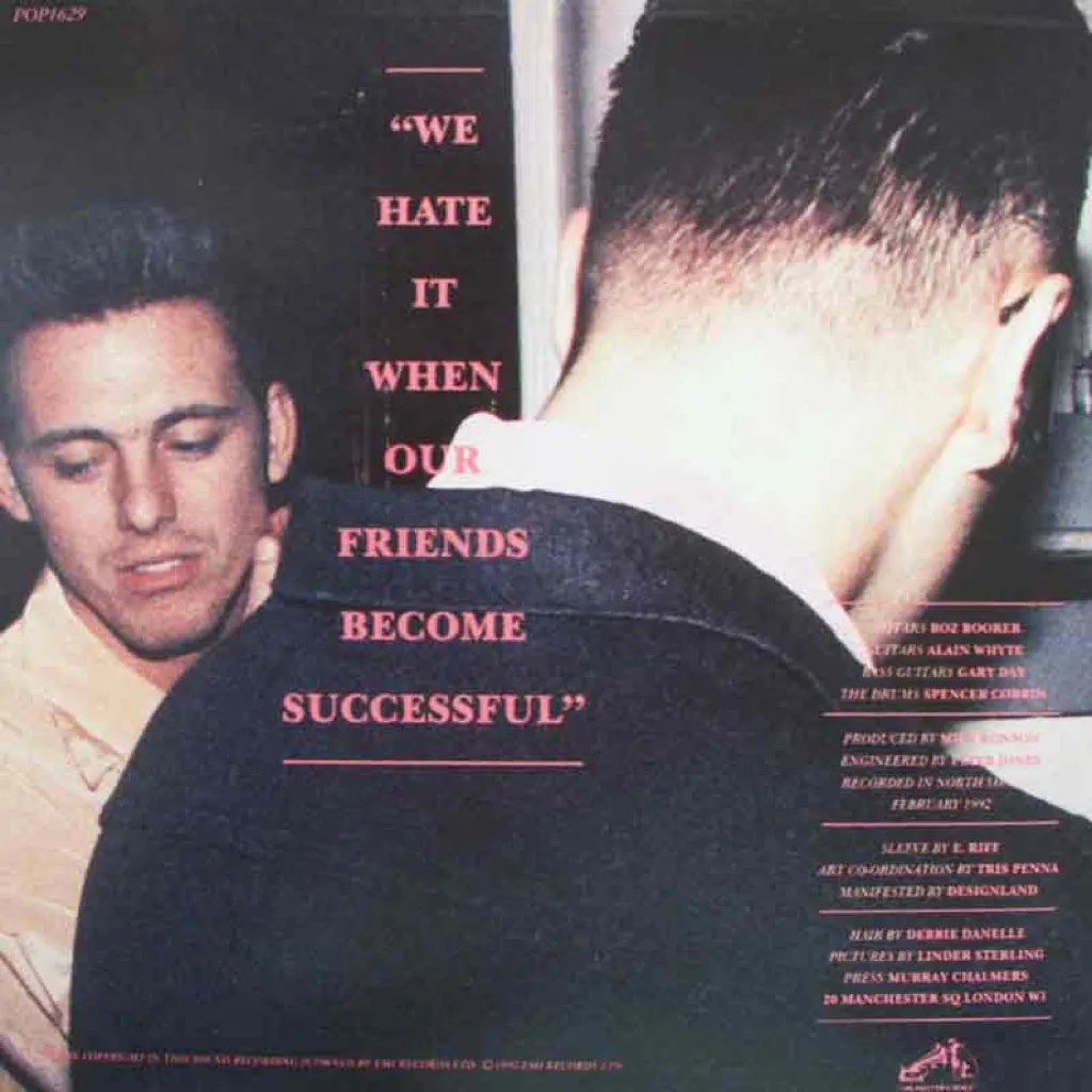 The cover for a Morrissey single with a funny title