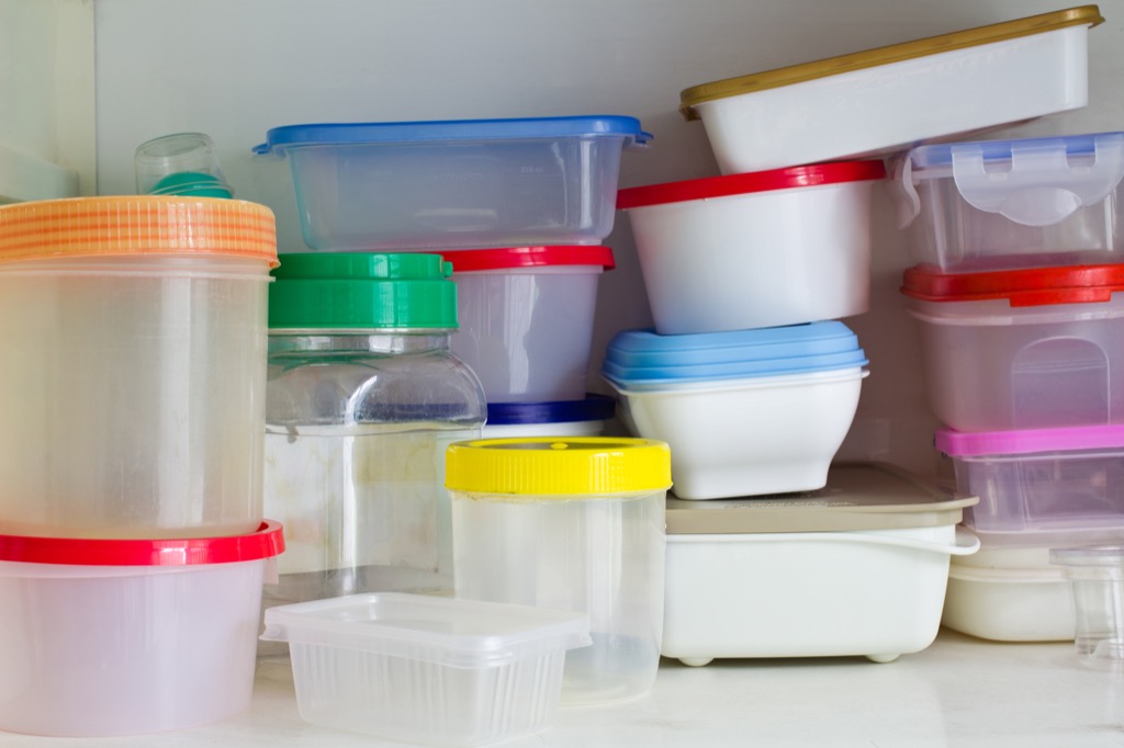 reusable containers Organized
