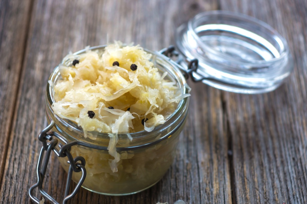 Sauerkraut Foods rid allergies