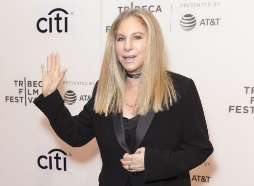 New York, NY USA - April 29, 2017: Singer-songwriter Barbara Joan Barbra Streisand attends Tribeca Talks during 2017 Tribeca Film Festival at BMCC