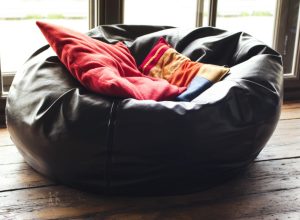 Beanbag chair worst interior design trends