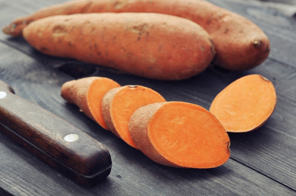 sweet potato Foods rid allergies