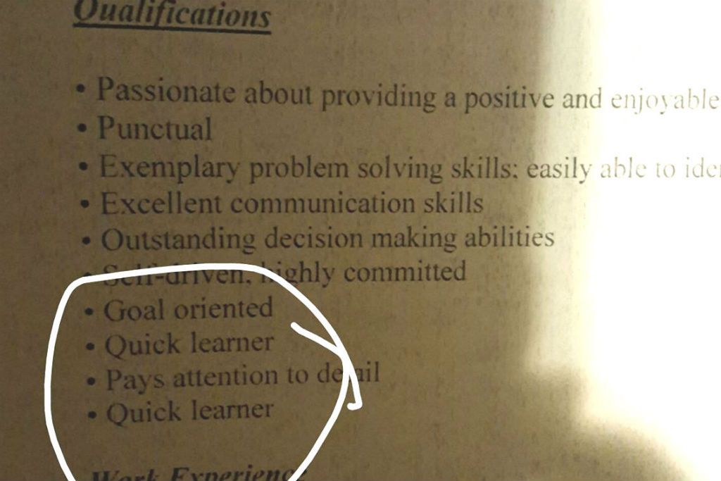 30 Hilarious Things People Have Put On Their Résumés