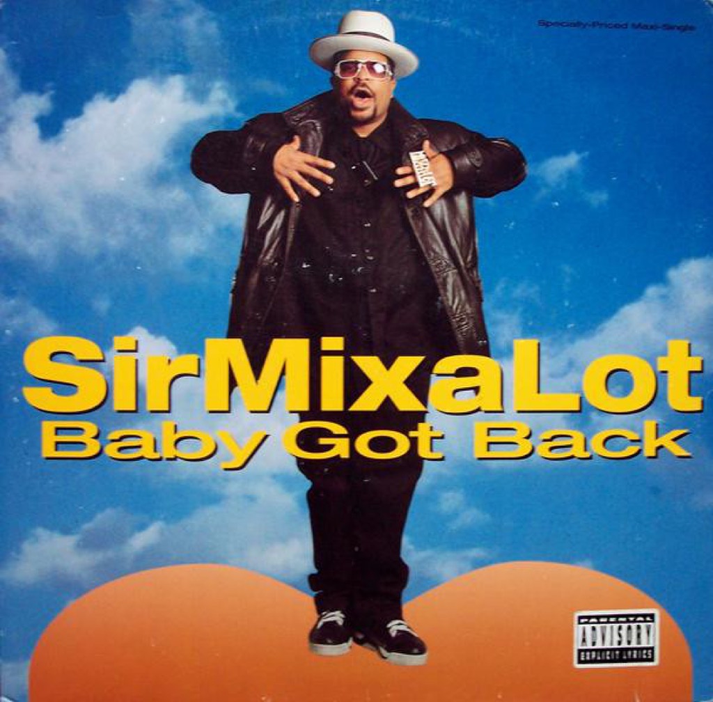 Sir Mix-A-Lot "Baby Got Back" single cover