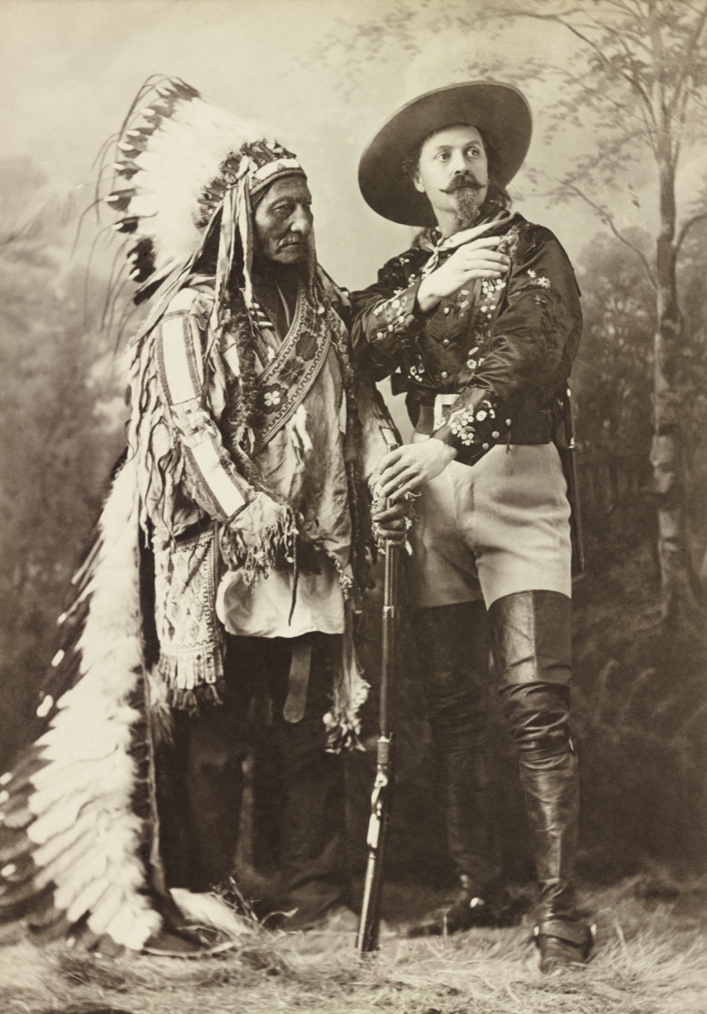 Chief Sitting Bull And Buffalo Bill School Lessons