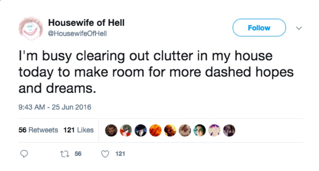 Cleaning funny mom tweets
