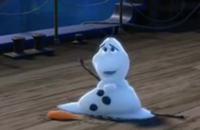 Frozen Olaf Melting Jokes From Kids' Movies
