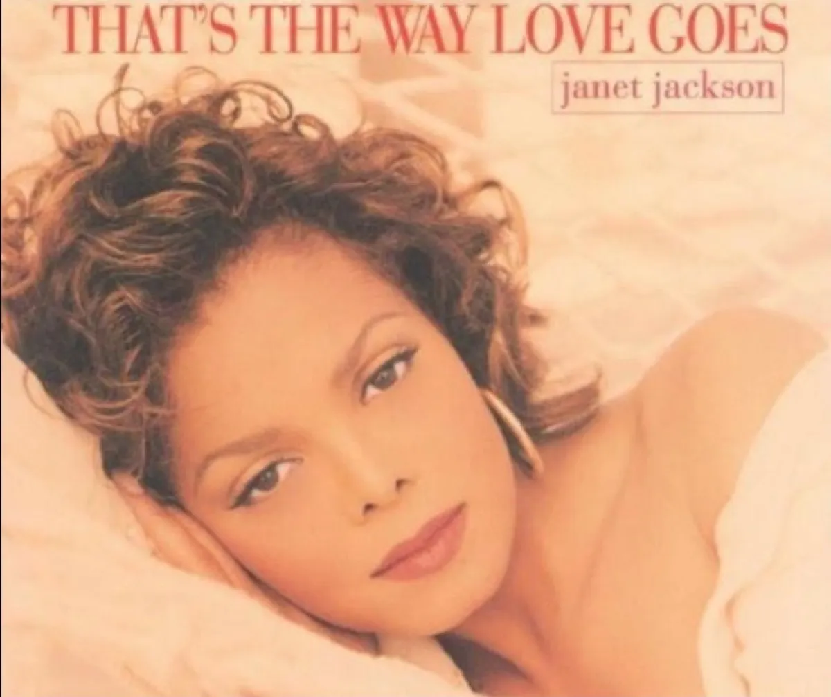 Janet Jackson "That's the Way Love Goes" single cover
