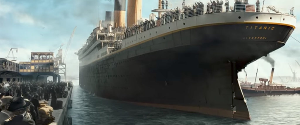 Titanic Departure