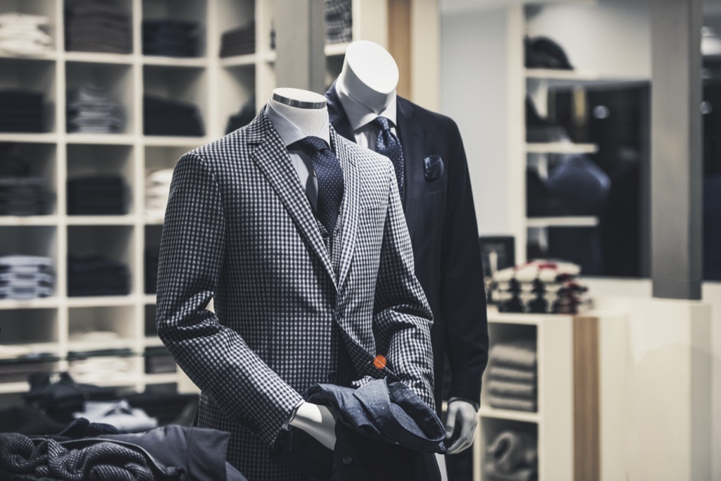 clothing store italian suits