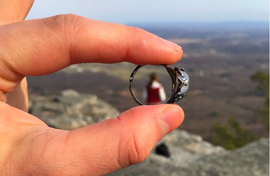 @ScorpiiAlpha proposed to her girlfriend while on a hike.