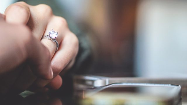 engagement ring, postpone wedding