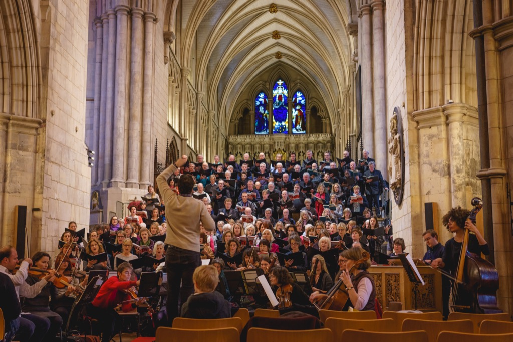  Choir performing royal wedding differences 