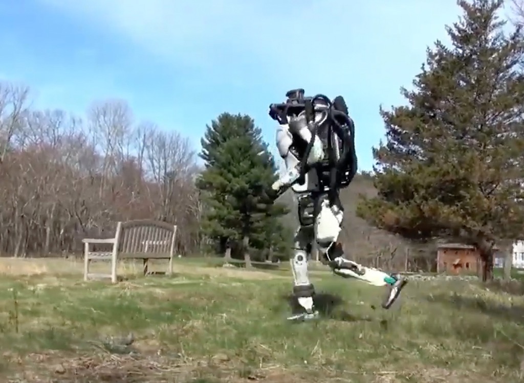 Running robot crazy news 2018