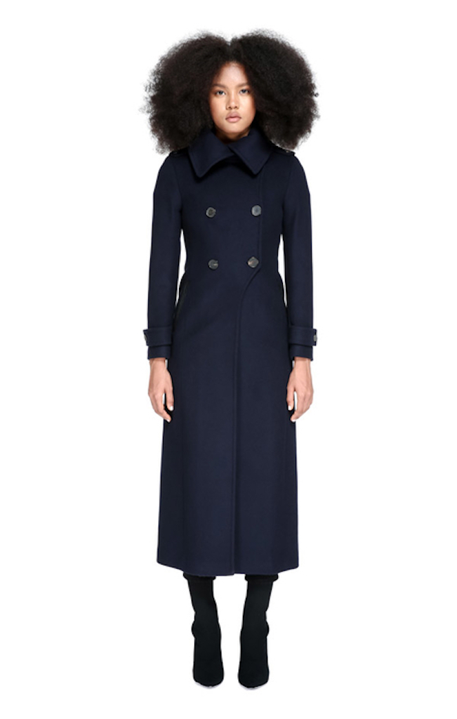 ELODIE Military wool coat Meghan Markle's Favorite Fashion Brands 