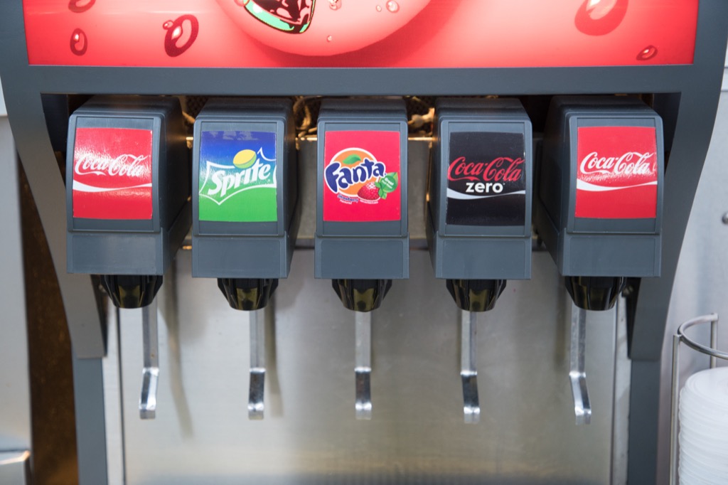 Fountain Drinks unsafe foods