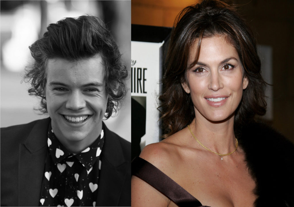 Harry Styles and Cindy Crawford Celebrity Friendships
