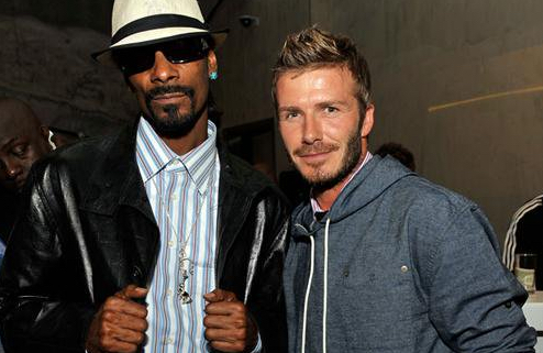 Snoop Dogg David Beckham Celebrity Friendships