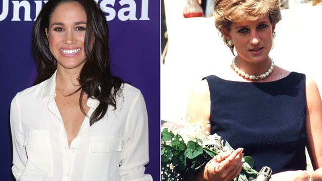 diana and Meghan wedding Differences