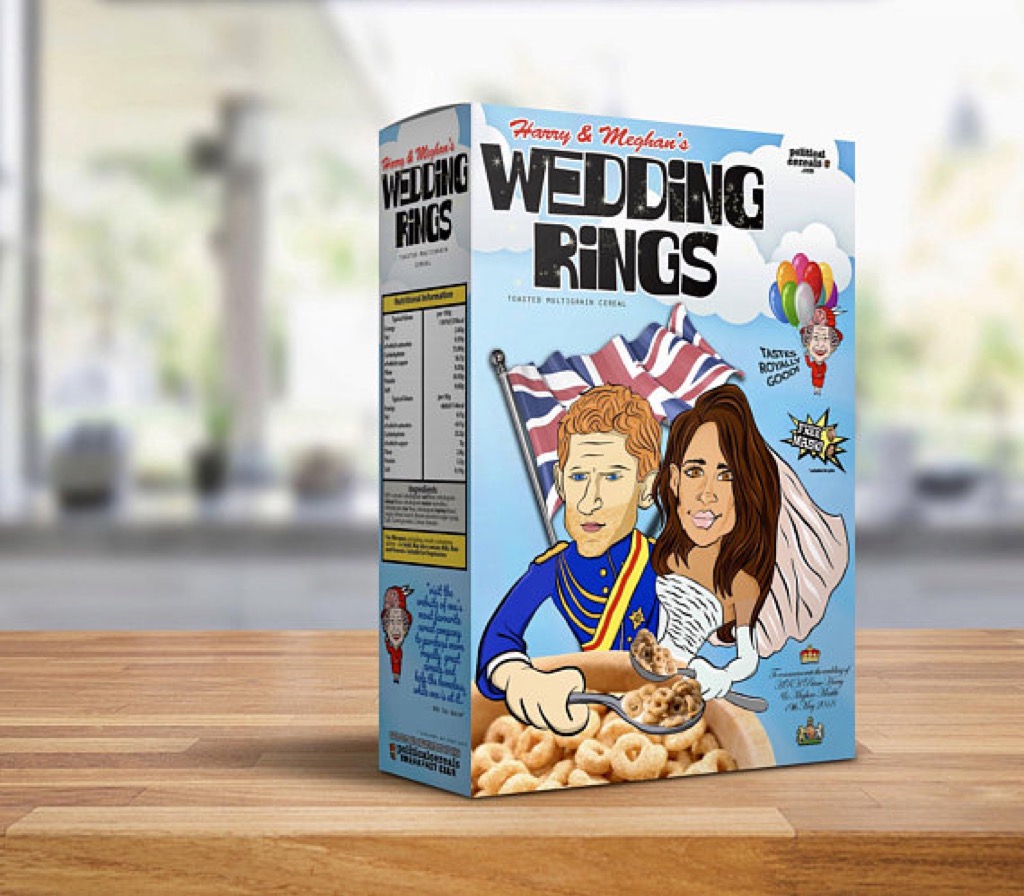 royal wedding rings cereal Crazy Wedding Memorabilia 