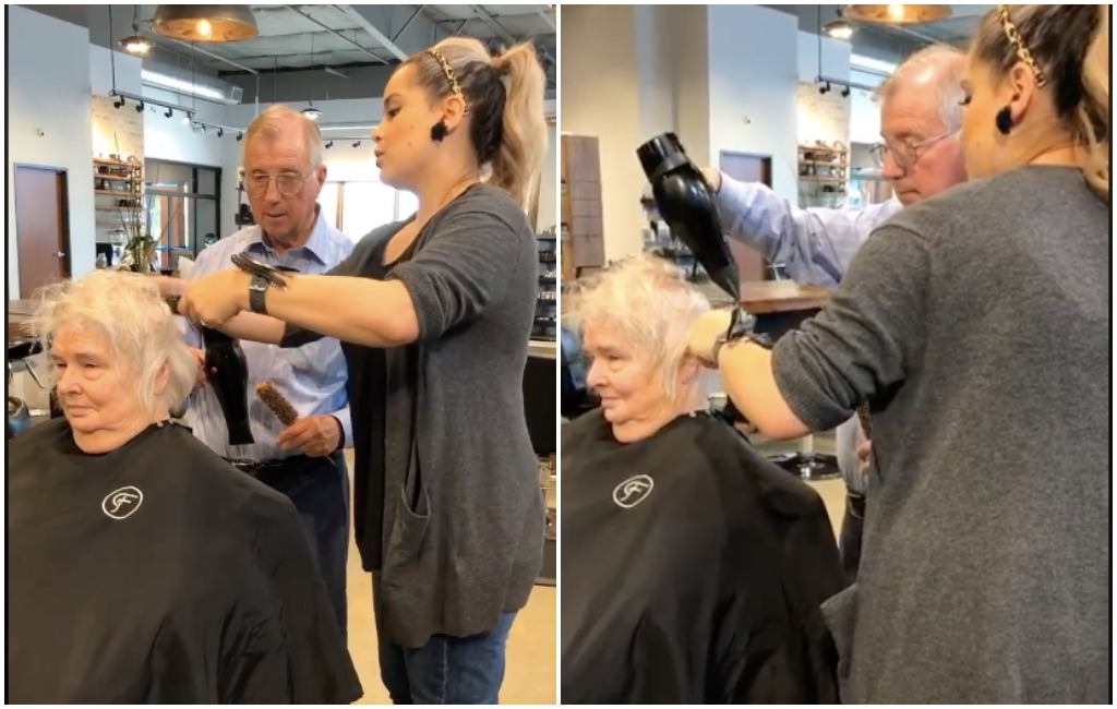 Man Learns To Style His Wifes Hair After Her Stroke And Were Crying — Best Life