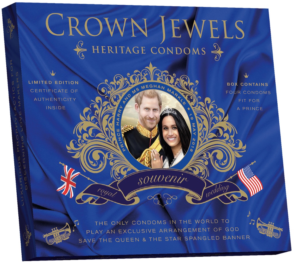 royal wedding condom Crazy Wedding Memorabilia 