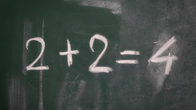 simple math equation