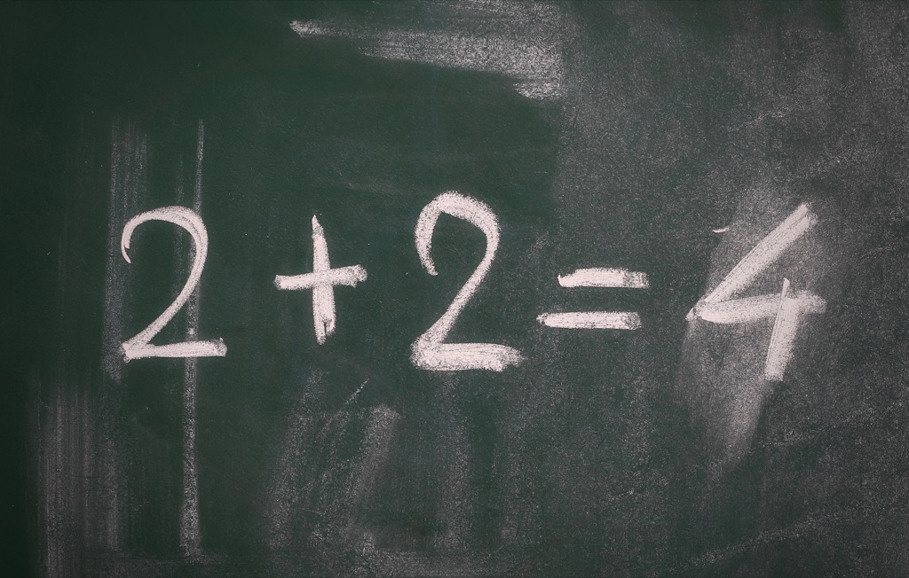 simple math equation