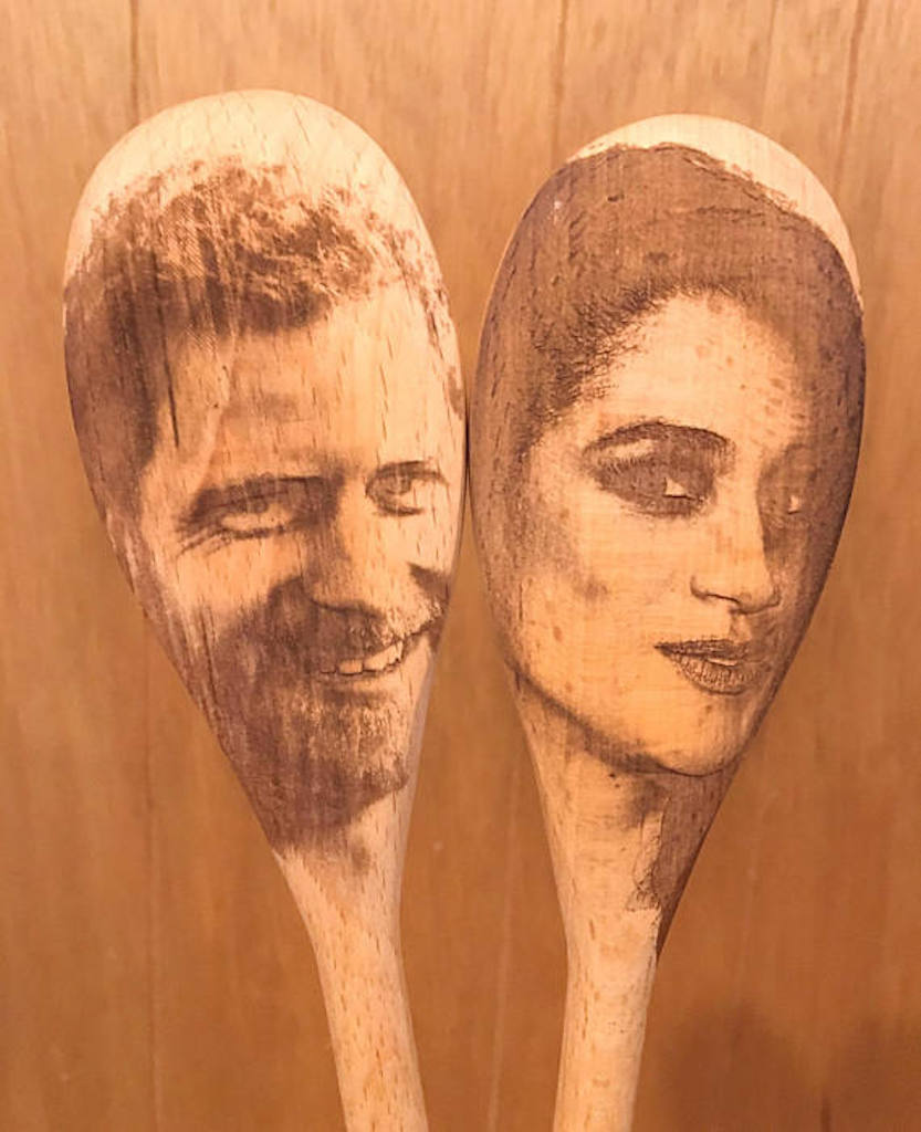 wooden spoons Crazy Wedding Memorabilia 