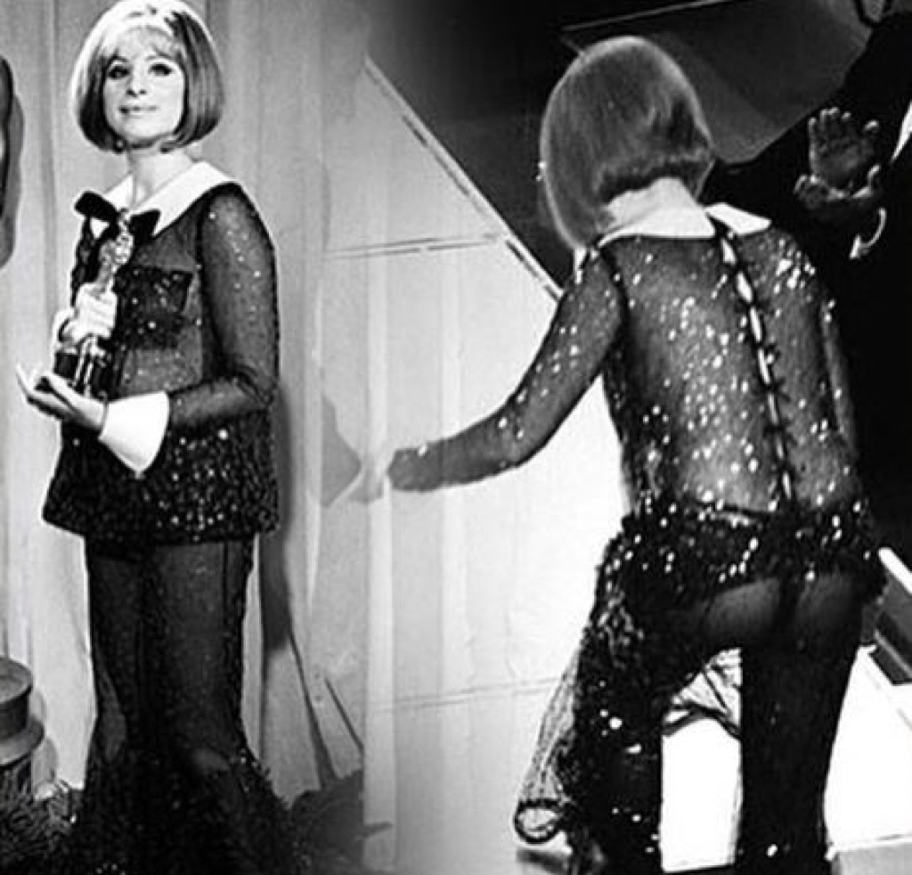 Barbra Streisand red carpet fashion fails