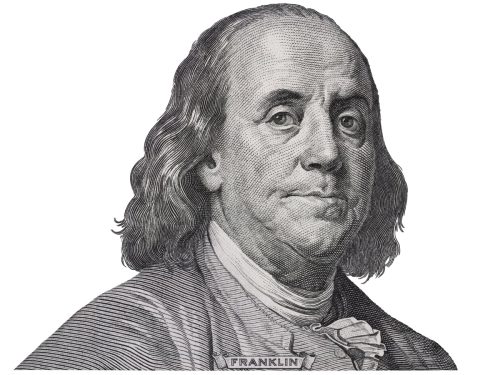Benjamin Franklin sketch