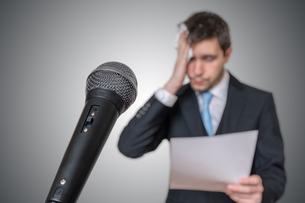 man nervous about public speaking 40 things you shouldn't believe after 40