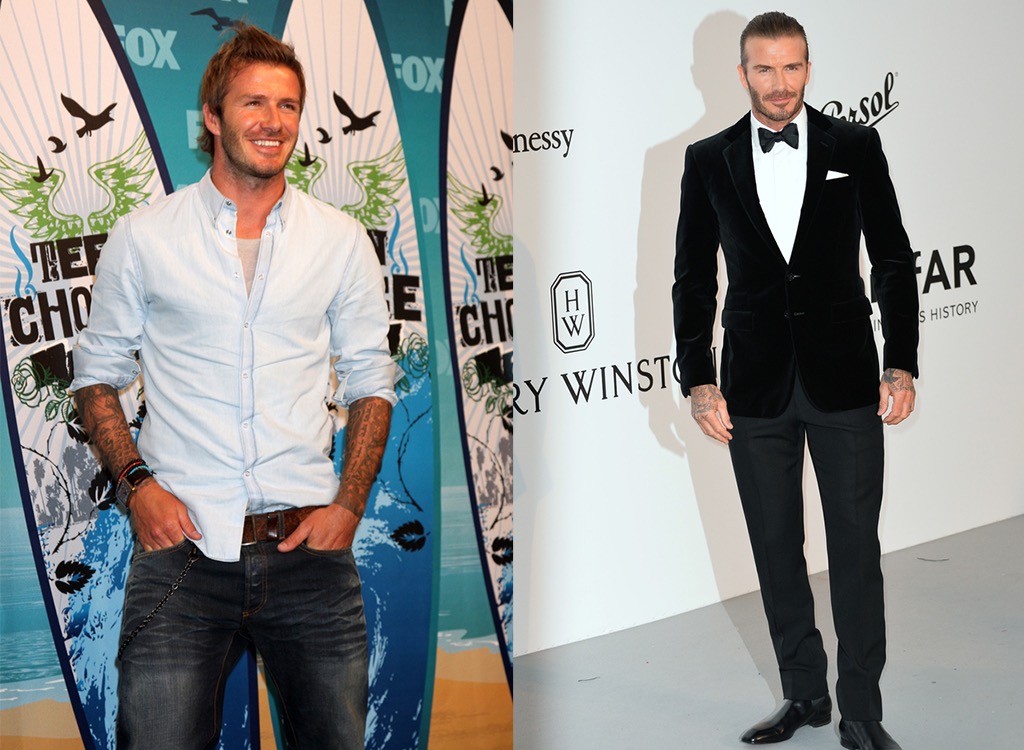 David Beckham style evolution