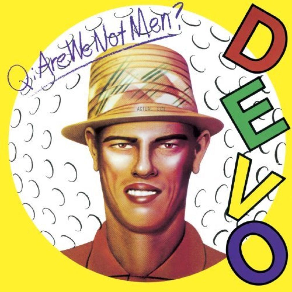 Devo "Are We Not Men?" album cover