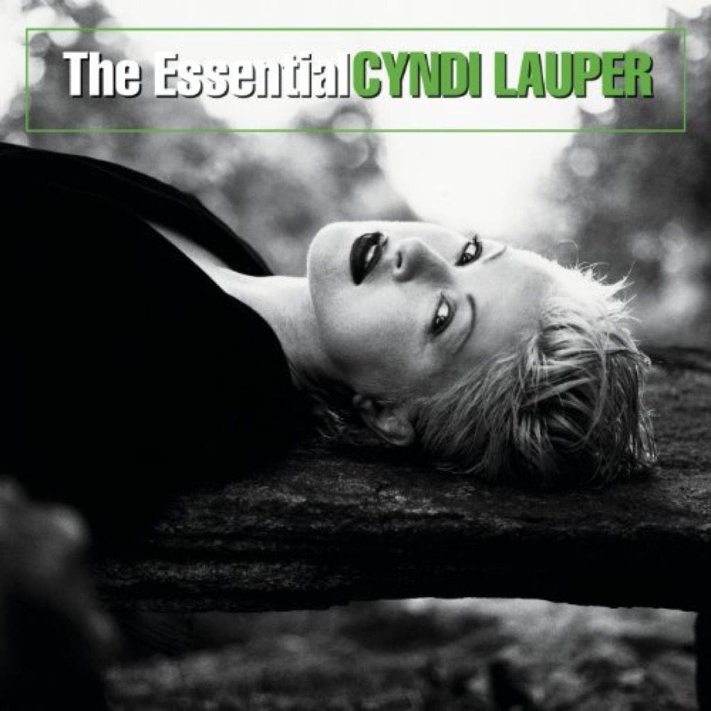 "The Essential Cyndi Lauper" album cover