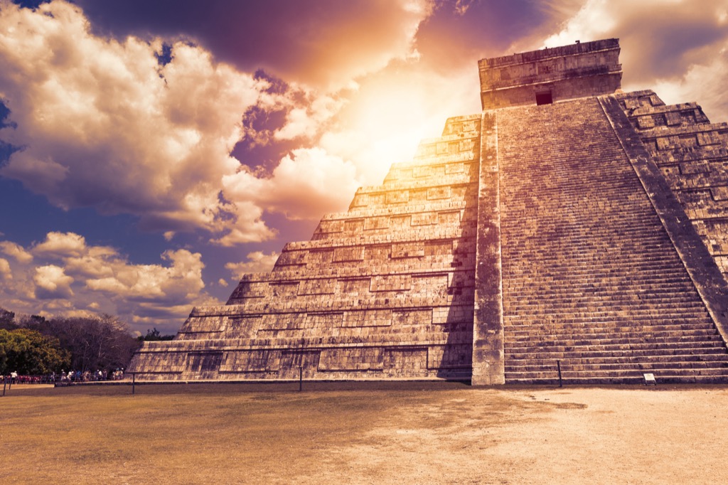 mexico mayan temple