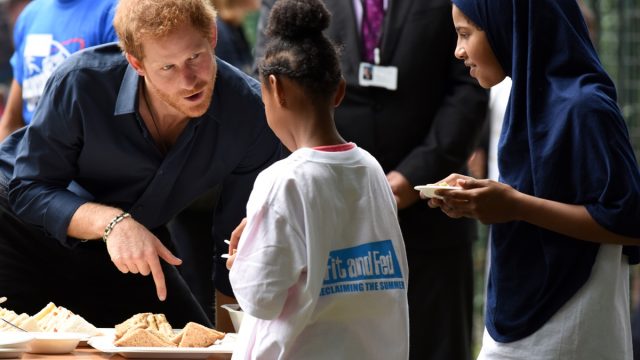 prince harry with children, prince harry father