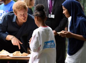 prince harry with children, prince harry father