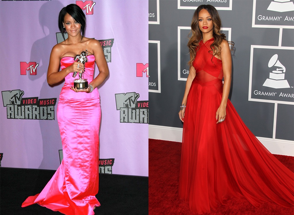 Rihanna style evolution