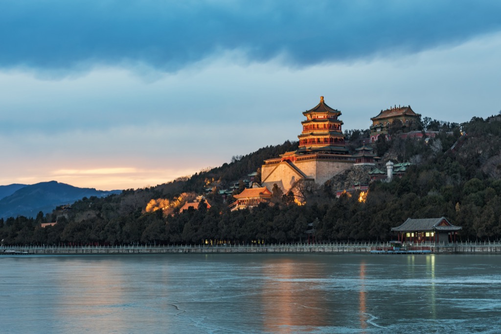 the summer palace in beijing