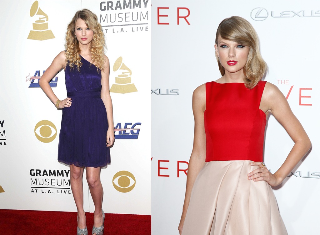 Taylor Swift style evolution