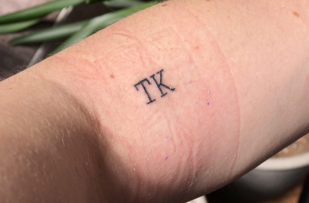 K Letter Tattoo  Tattoo designs wrist Name tattoo on hand Tattoo design  for hand