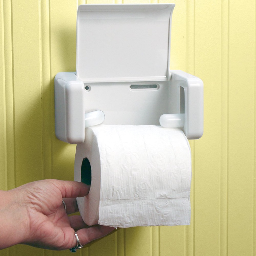 EZ Load Toilet Paper Holder