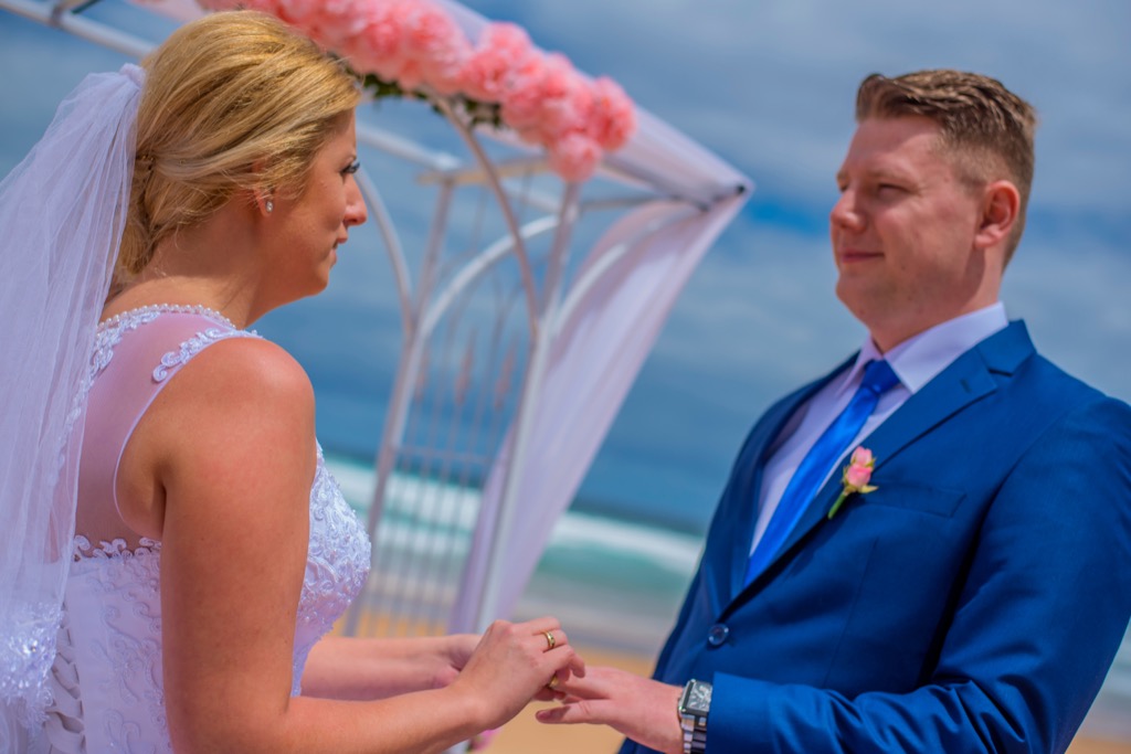 beach wedding This Is the Age Most People Get Married in Every U.S. State