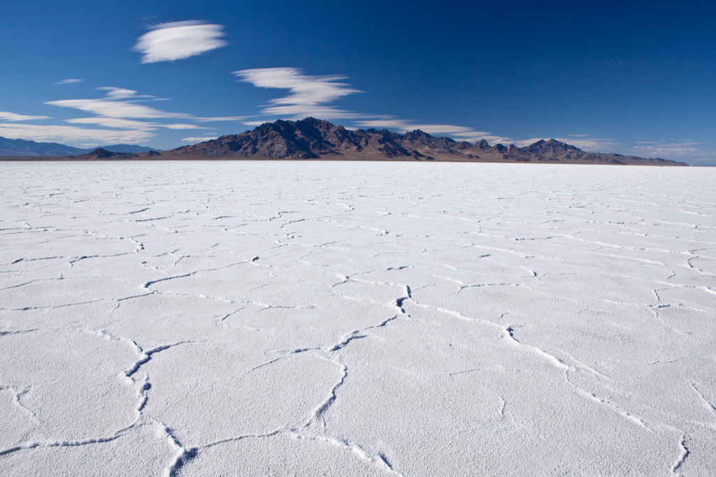 Bonneville Salt Flats Utah Surreal Places in the U.S.