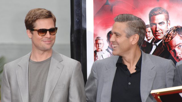 Brad Pitt George Clooney Funny Pranks From Movies